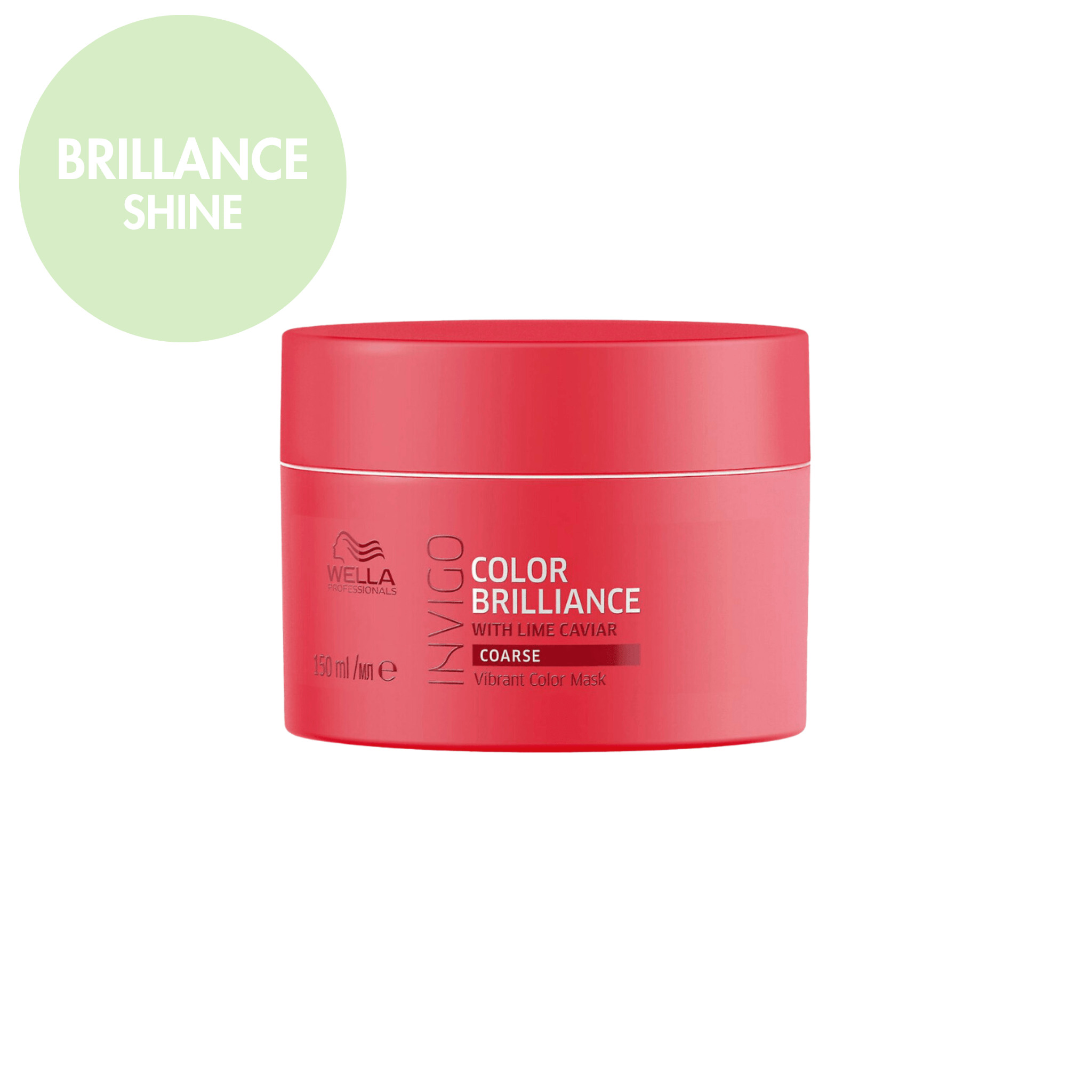 Wella. Invigo Brilliance Masque pour Cheveux Épais - 150 ml - Concept C. Shop