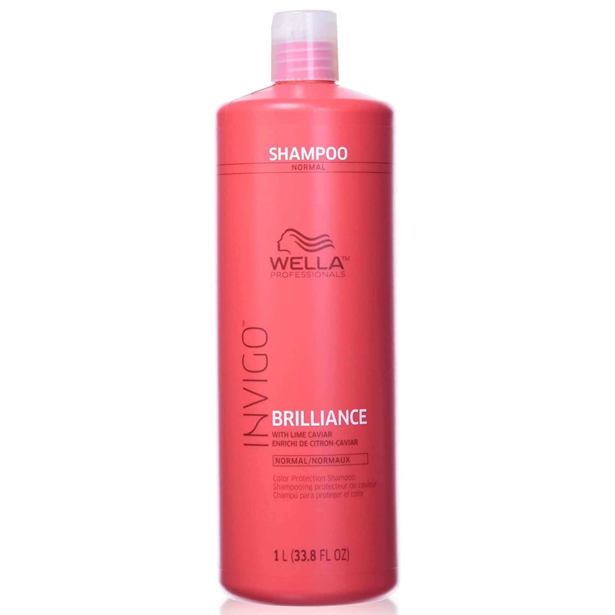 Wella. Invigo Brilliance Shampoing Cheveux Normaux - 1000 ml - Concept C. Shop