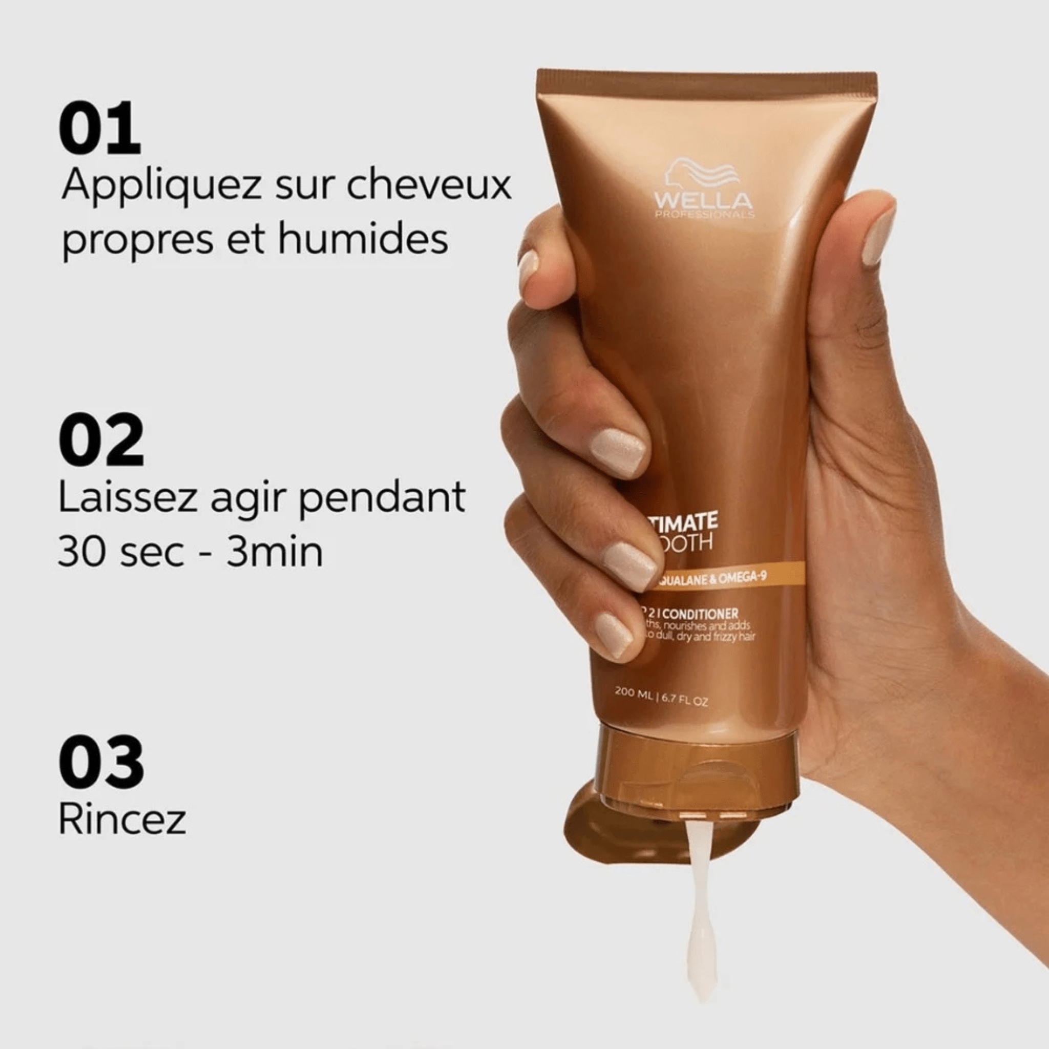 Wella. Revitalisant Ultimate Smooth - 200 ml - Concept C. Shop