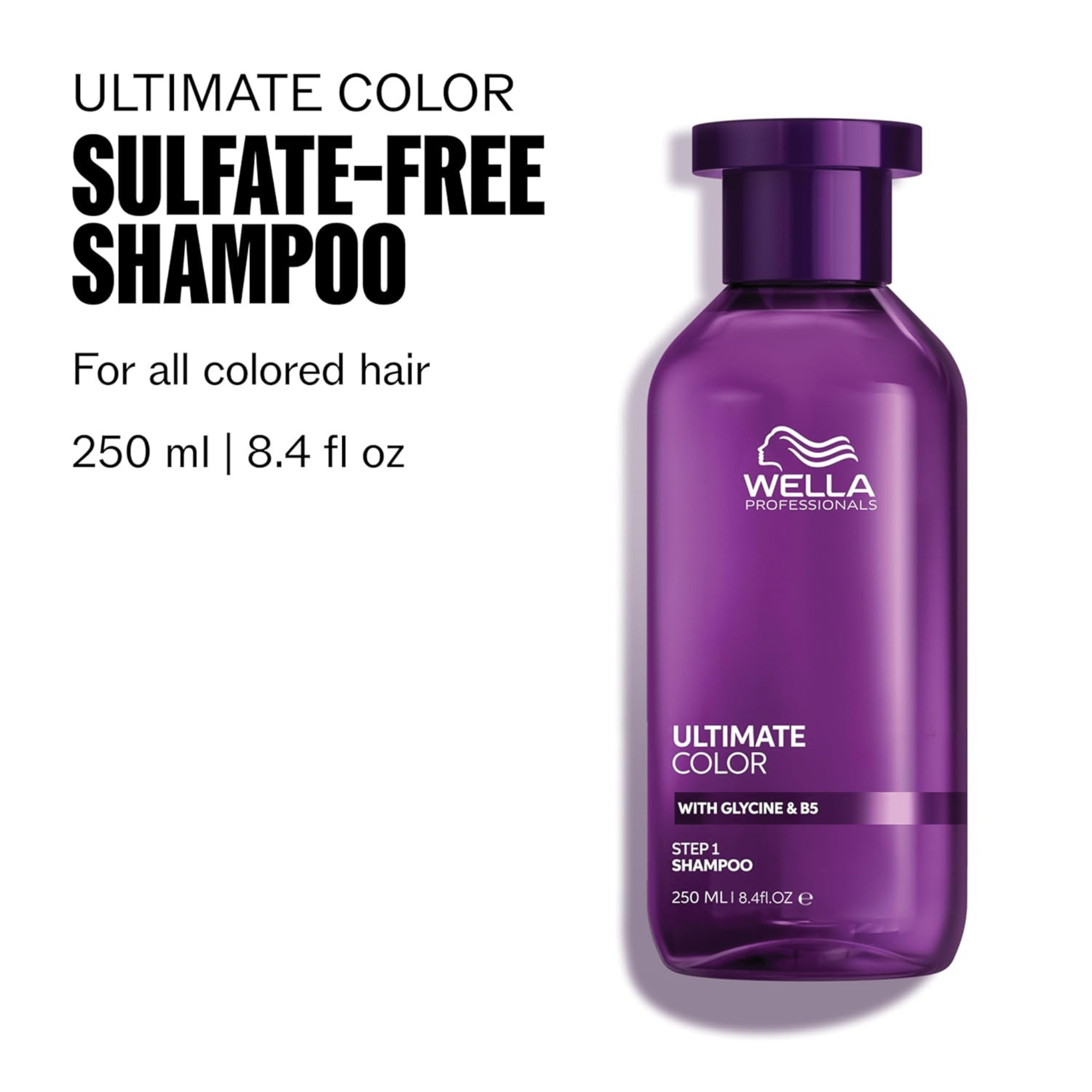 Wella. Shampoing Couleur Ultimate Color - 250 ml - Concept C. Shop