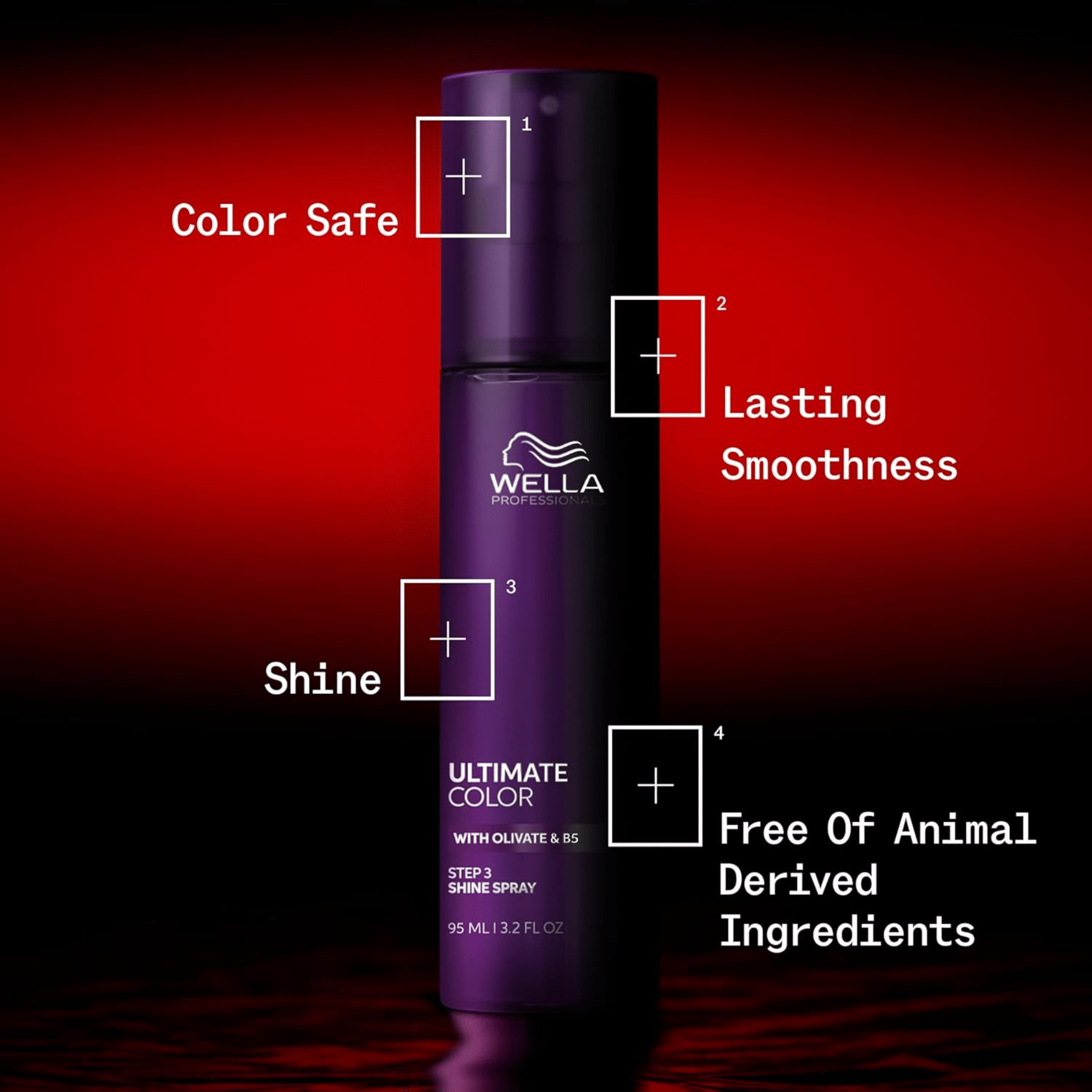 Wella. Spray Brillance Shine Spray Ultimate Color - 95 ml - Concept C. Shop