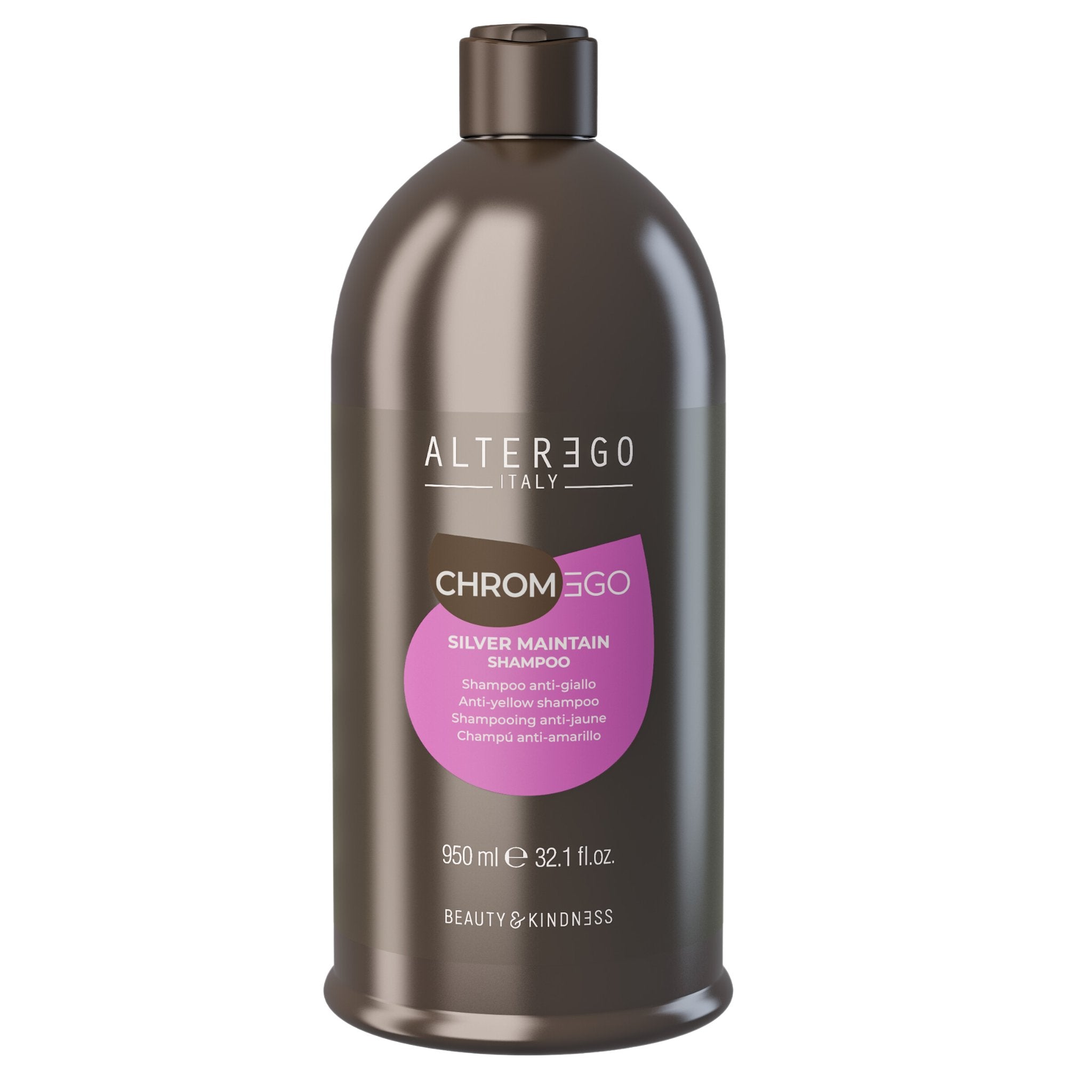 Alter Ego. ChromEgo Shampoing Anti-Jaune Silver Maintain - 950 ml - Concept C. Shop