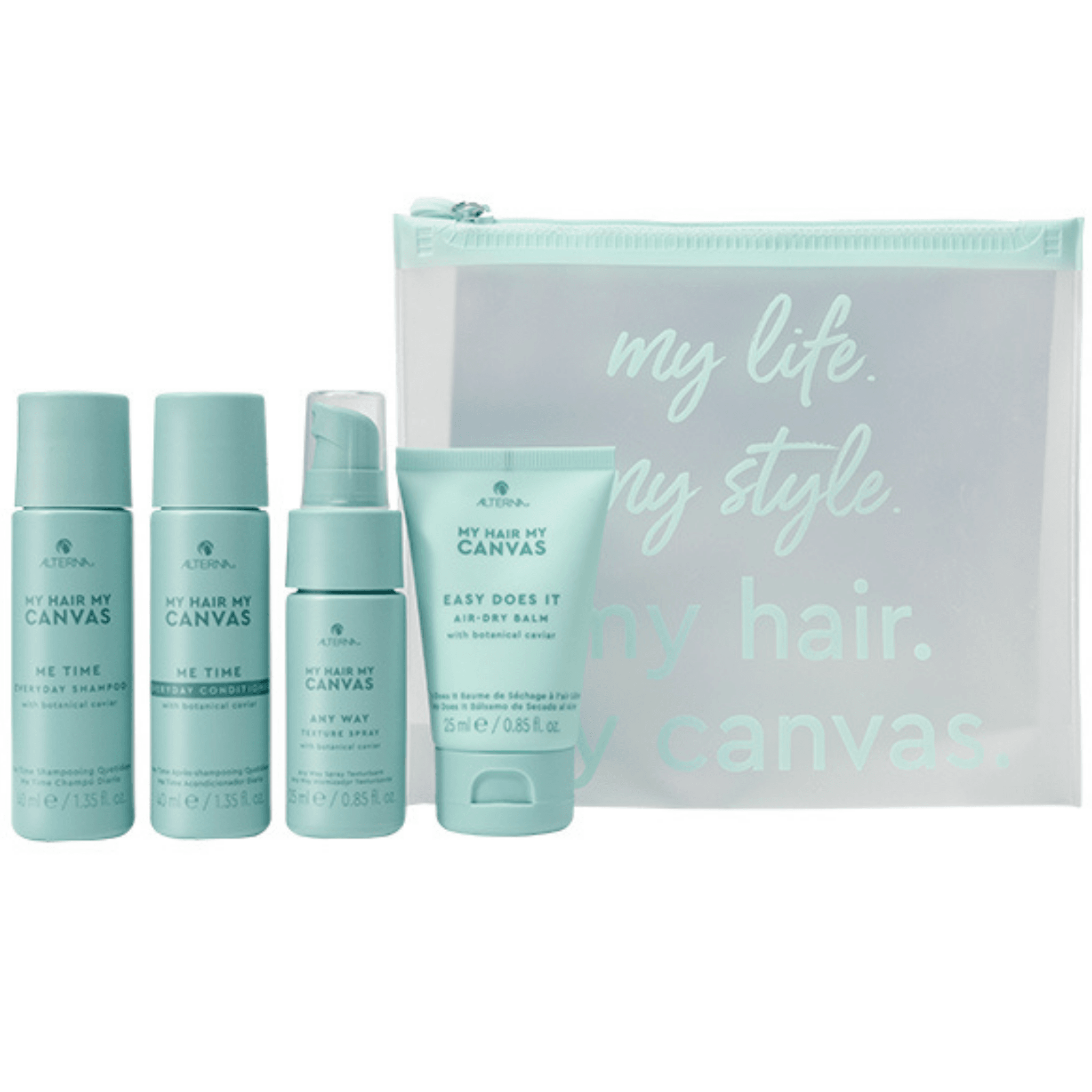 Alterna. My Hair My Canvas Pochette de Formats Voyage Me Time Any Time - Concept C. Shop