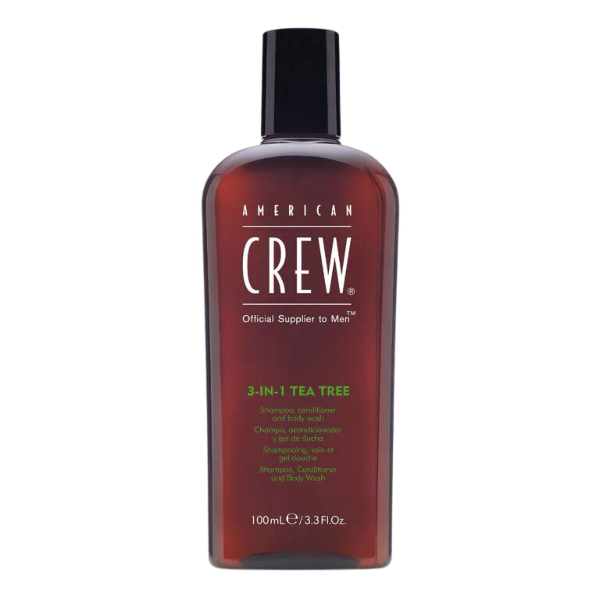 American Crew. Shampoing 3-en-1 Tea Tree - 100 ml - Concept C. Shop