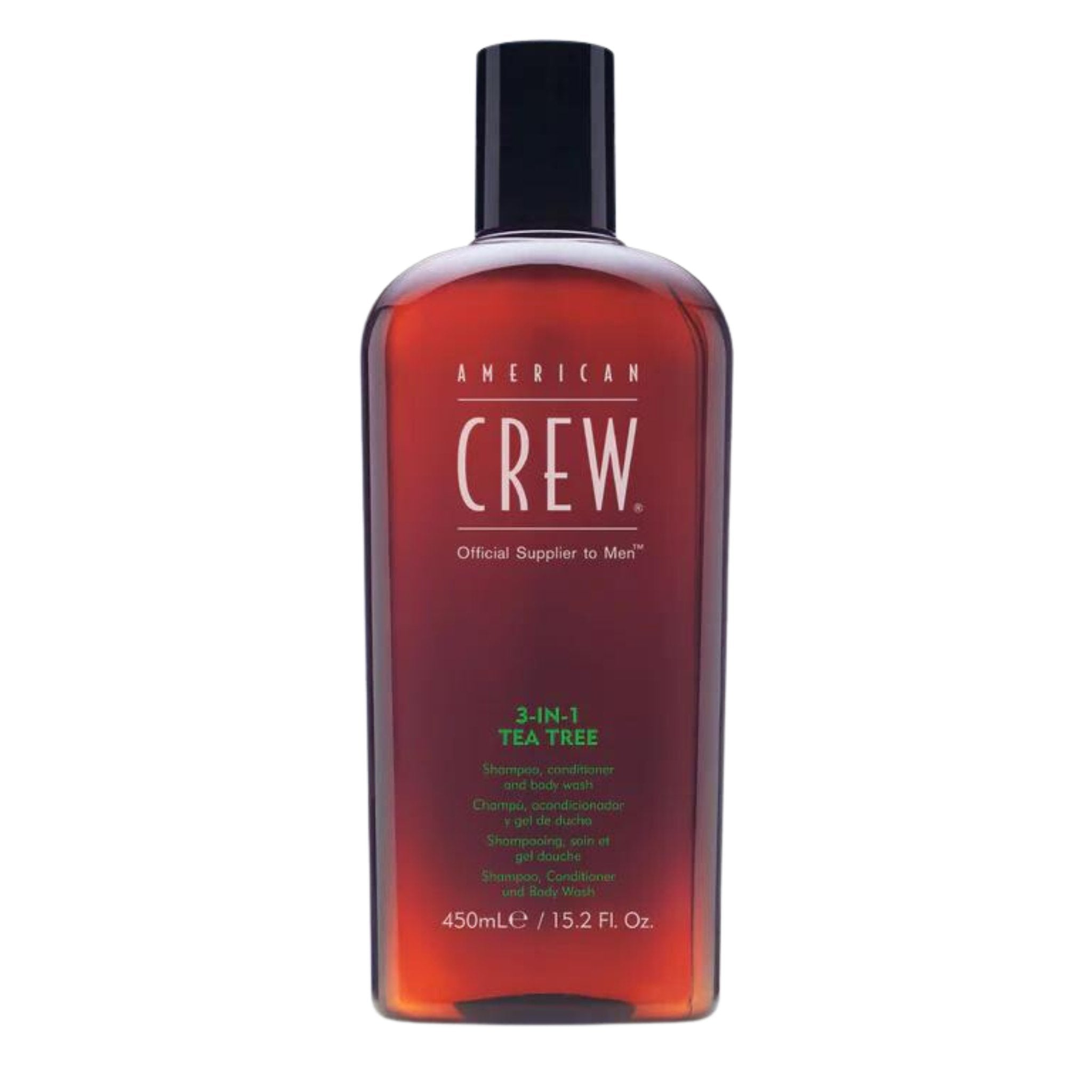 American Crew. Shampoing 3-en-1 Tea Tree - 450 ml - Concept C. Shop