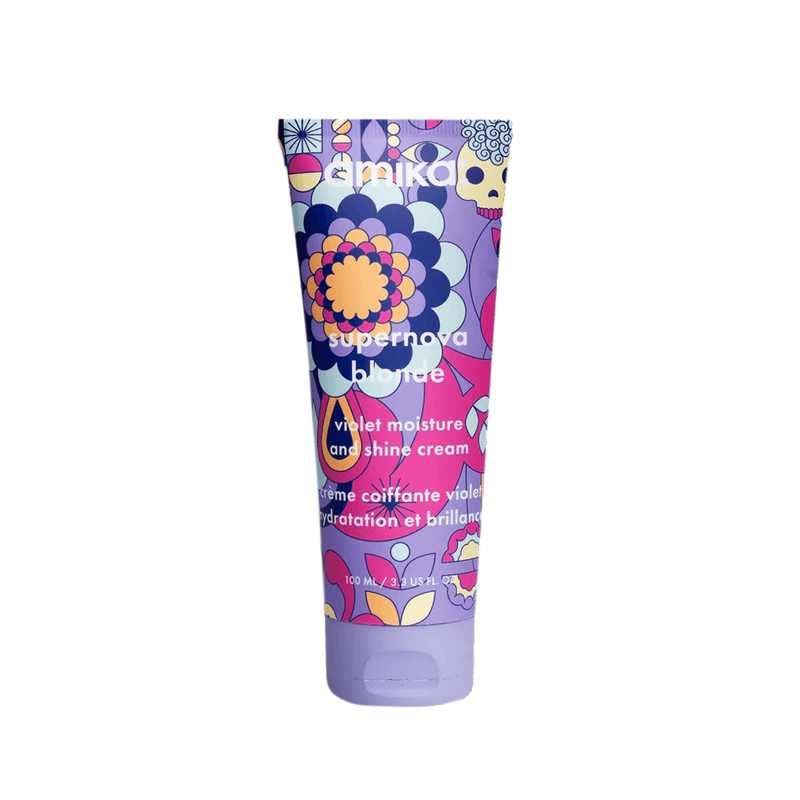 Amika. Crème Coiffante Violette Hydratation et Brillance Supernova Blonde - 100 ml - Concept C. Shop