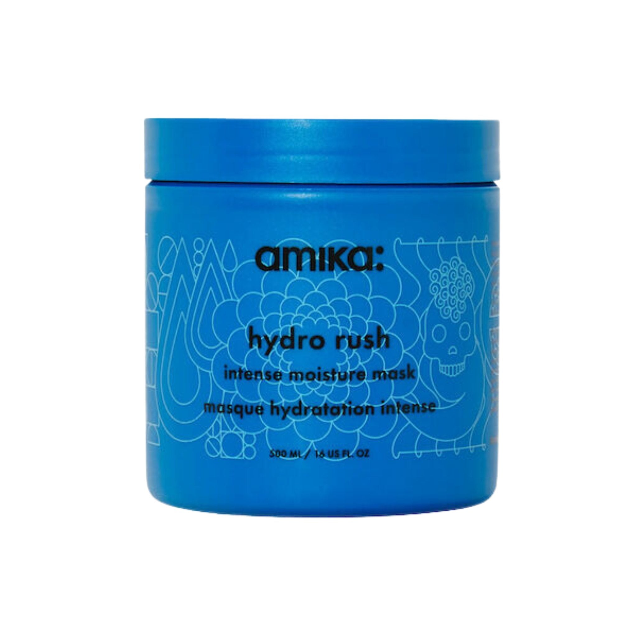 Amika. Masque Hydratation Intense Hydro Rush - 500 ml - Concept C. Shop