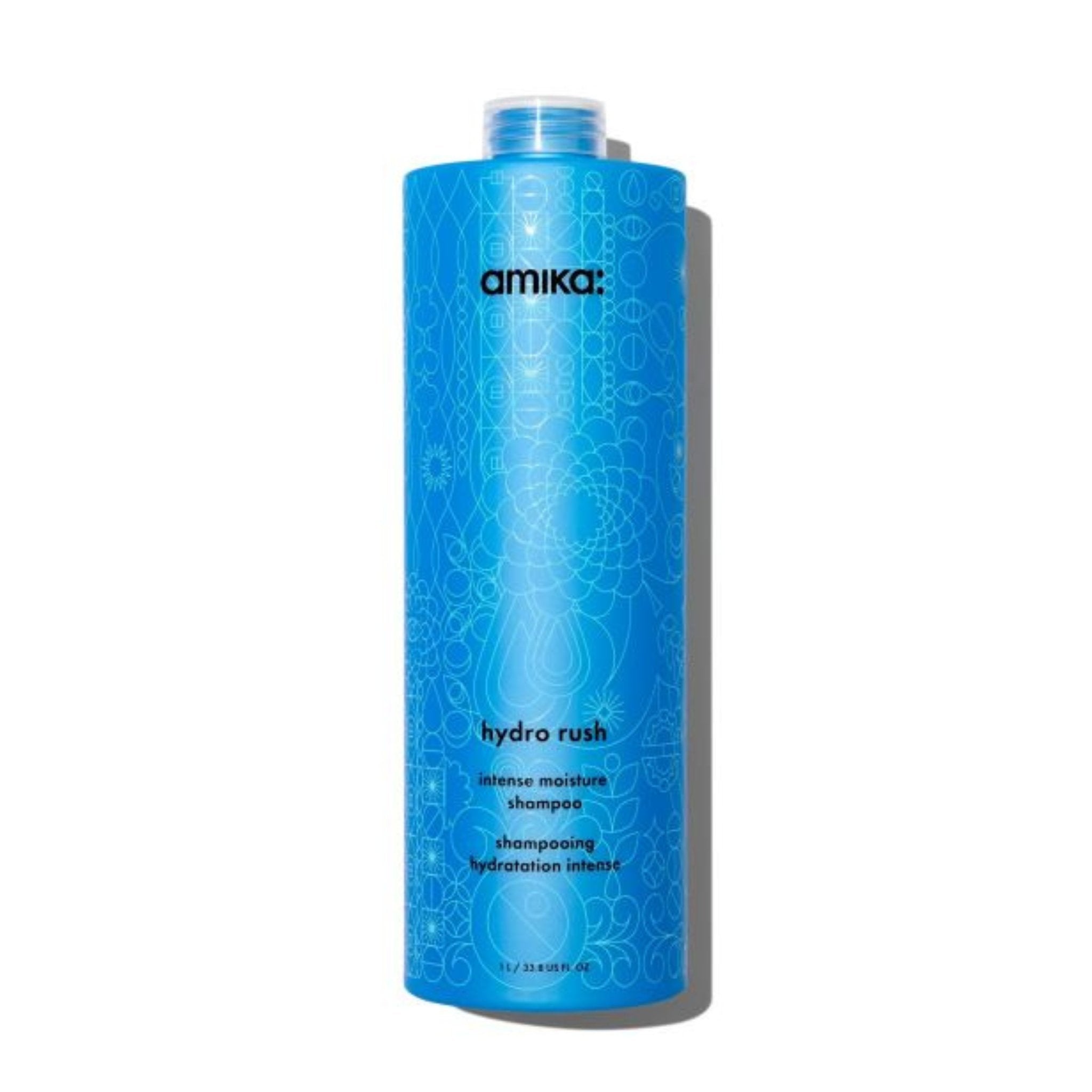 Amika. Shampoing Hydratation Intense Hydro Rush - 1000 ml - Concept C. Shop