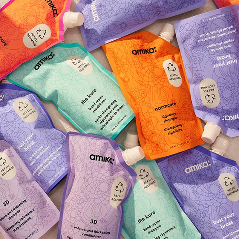 Amika. Shampoing Quotidien Signature Normcore (recharge) - 500 ml - Concept C. Shop