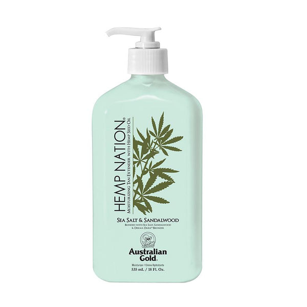 Australian Gold. Hemp Nation Prolongateur de Bronzage Sel de Mer et Bois de Santal - 535 ml - Concept C. Shop
