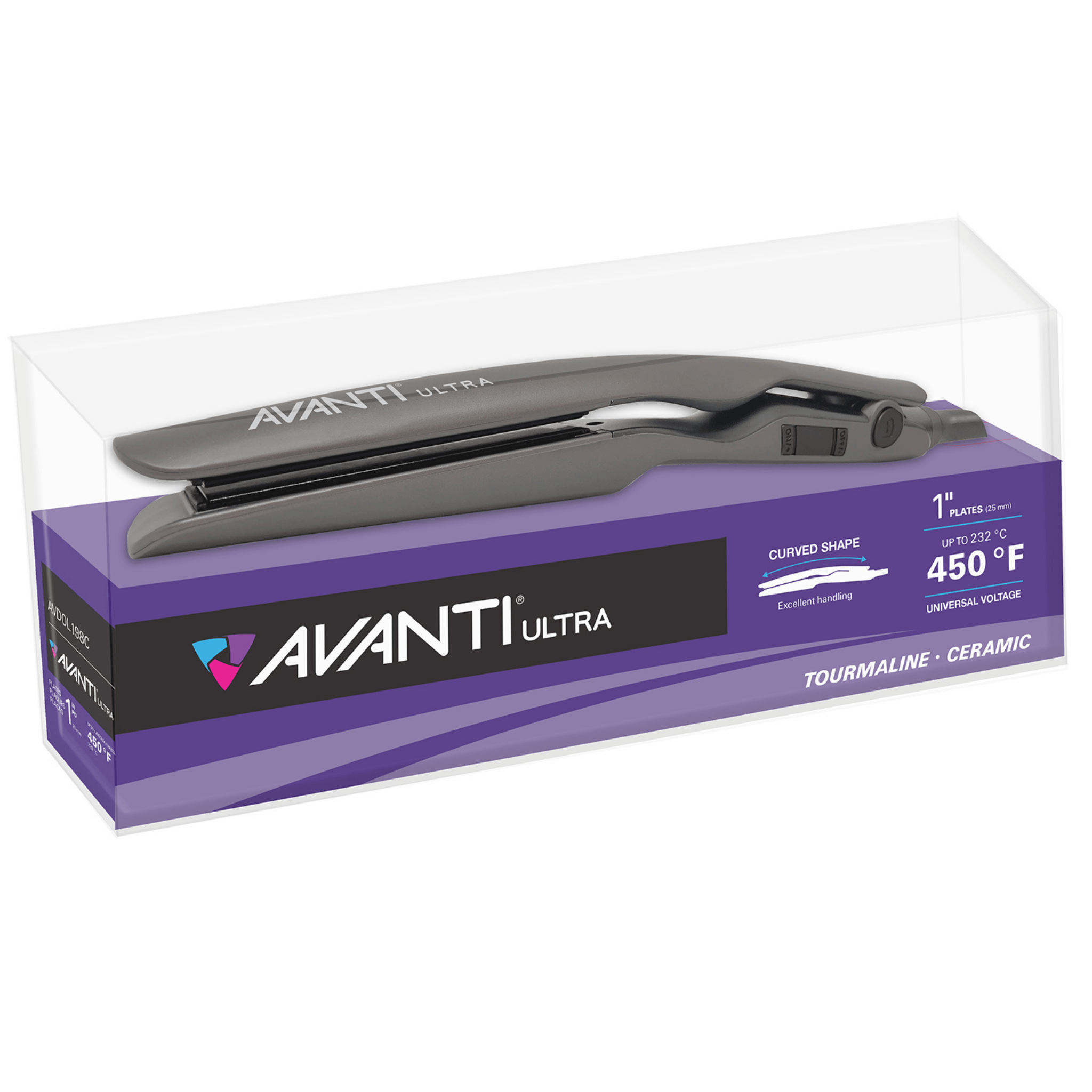 Avanti tourmaline top ceramic flat iron