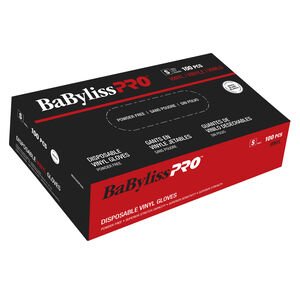 Babyliss. Gants en Vinyle Jetables Non Poudrés Petit - Bte. 100 -BESTOUCPFSUC - Concept C. Shop