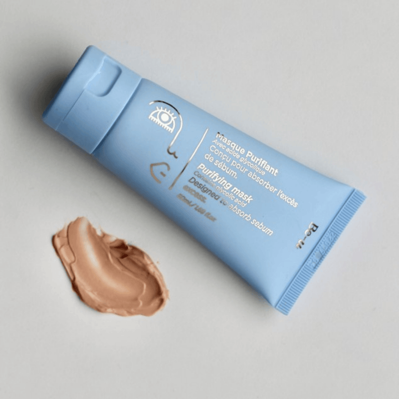 Be-U. Masque Purifiant Réducteur de Pores à l'Argile - 50 ml - Concept C. Shop