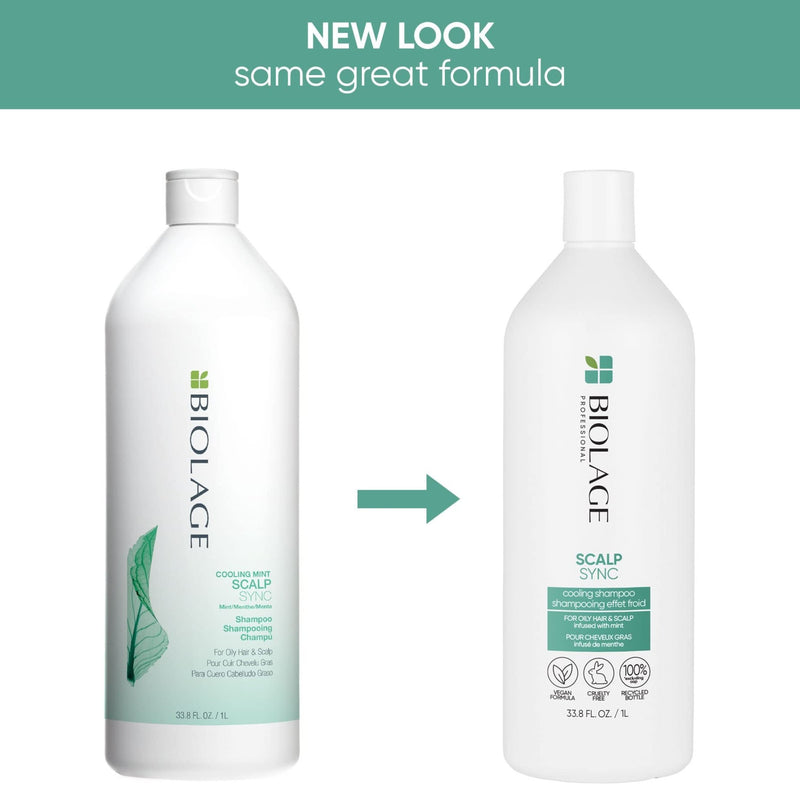 Biolage. Shampoing Cooling Mint ScalpSync - 1000 ml - Concept C. Shop