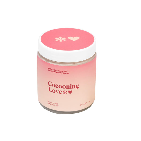 Cocooning Love. Beurre Corporel Fouette Peche et Framboise - 240 ml - Concept C. Shop
