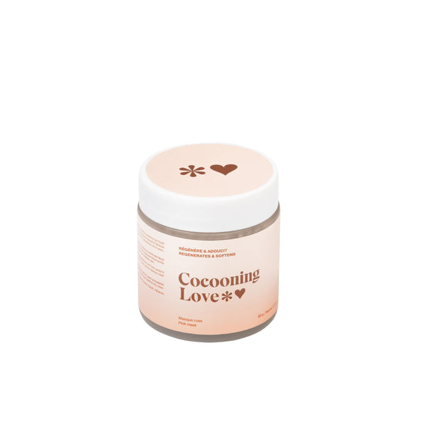 Cocooning Love. Masque Argile Rose Regenere et Adoucit - 60 g - Concept C. Shop