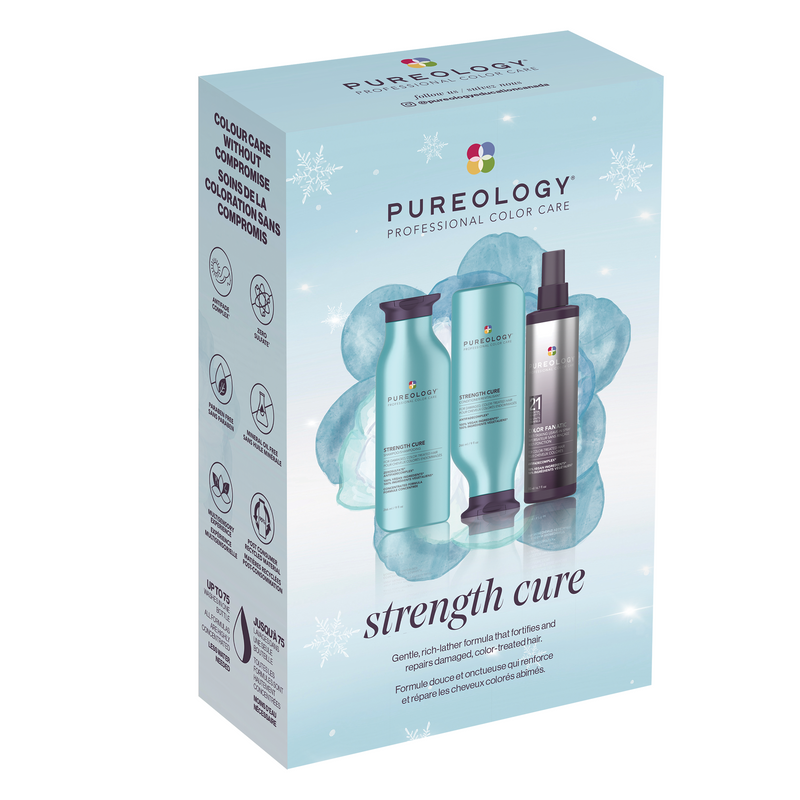 Pureology. Coffret trio réparateur Strength Cure