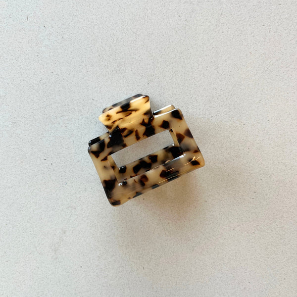 Concept C. Pince carré - 5.5cm Tortoise Pale - Concept C. Shop