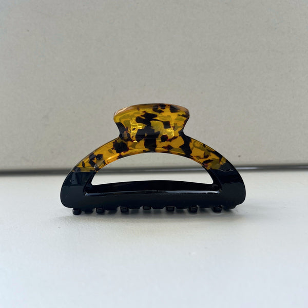 Concept C. Pince Demi-Cercle - 9cm Tortoise et Noir - Concept C. Shop