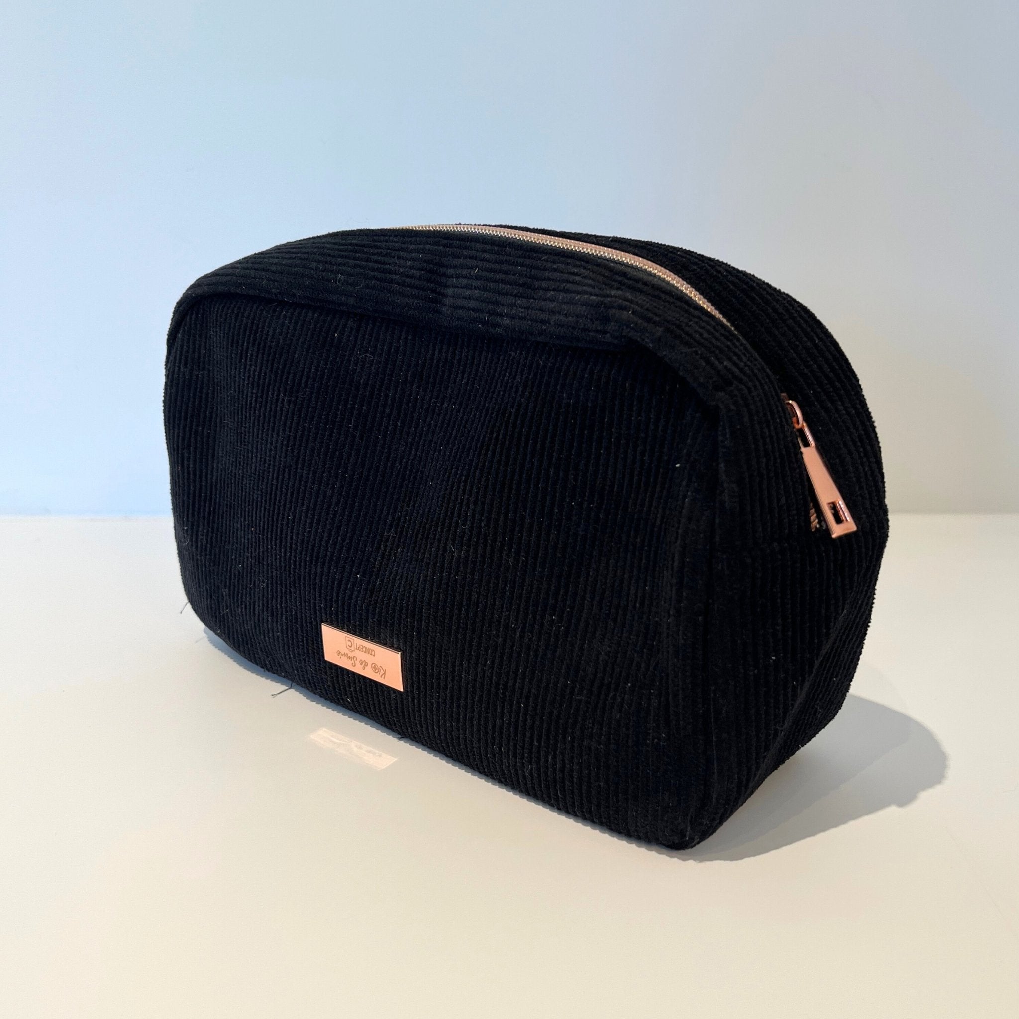 Pochette shop velours noir