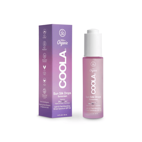 Coola. Gouttes pour le Visage Sun Silk FPS 30 - 30 ml - Concept C. Shop