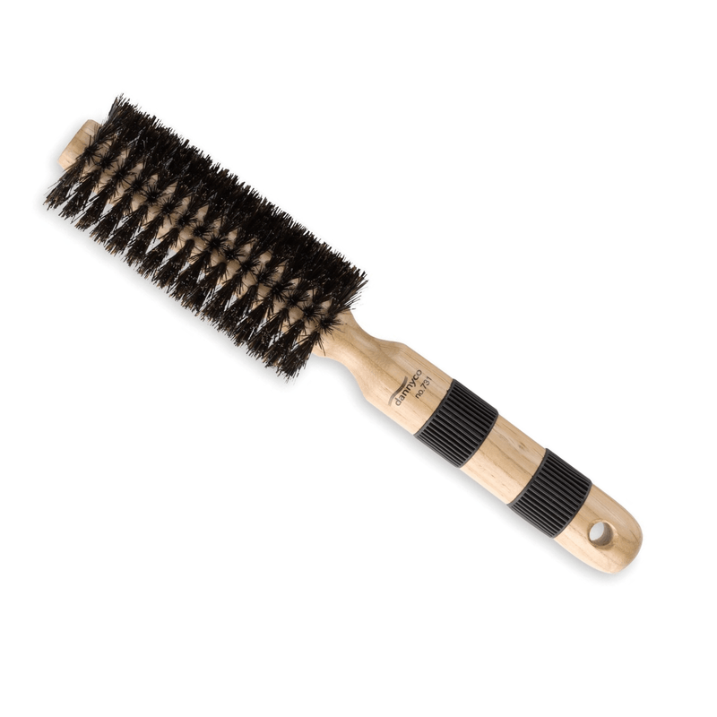 Dannyco. Wooden Round Brush with Natural Boar Bristles - Medium Model: