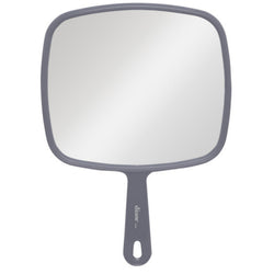 Diane. Miroir avec Poignee Gris - 9 x 12 po. - Concept C. Shop