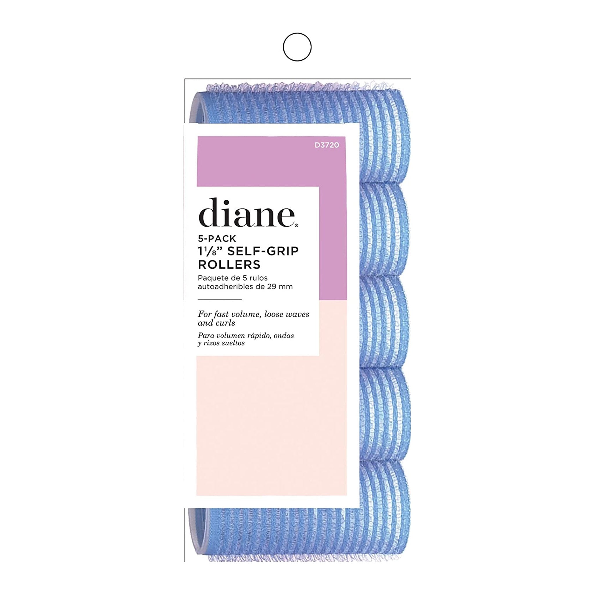 Diane. Rouleaux en Velcro Bleus 1 1/8" - Pqt. 5 - Concept C. Shop