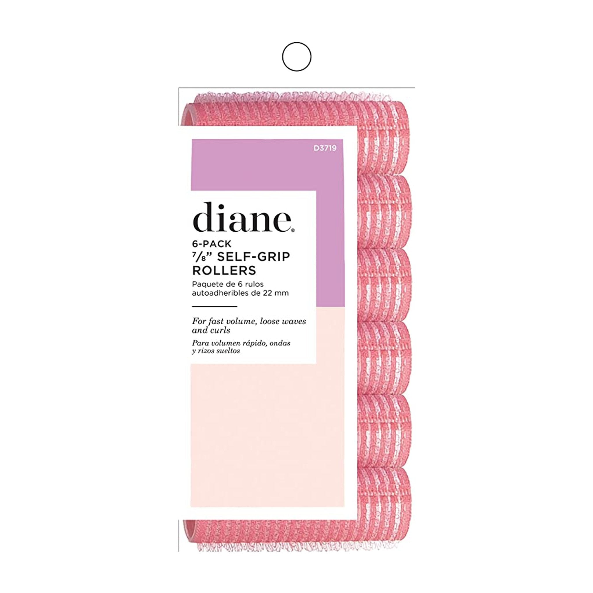 Diane. Rouleaux en Velcro Roses 7/8" - Pqt. 6 - Concept C. Shop