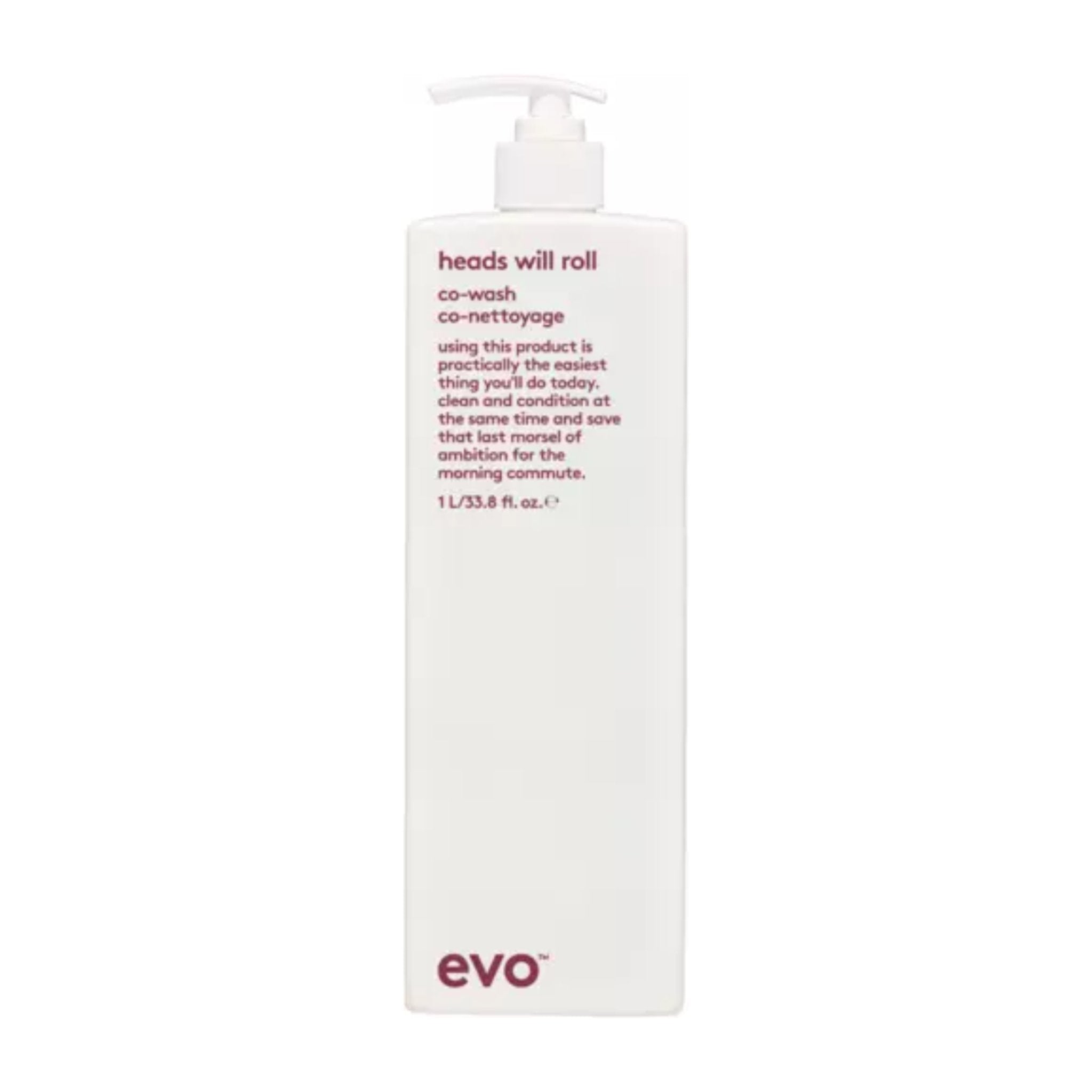 Evo. Heads Will Roll Après-Shampoing Co-Nettoyage - 1000 ml - Concept C. Shop