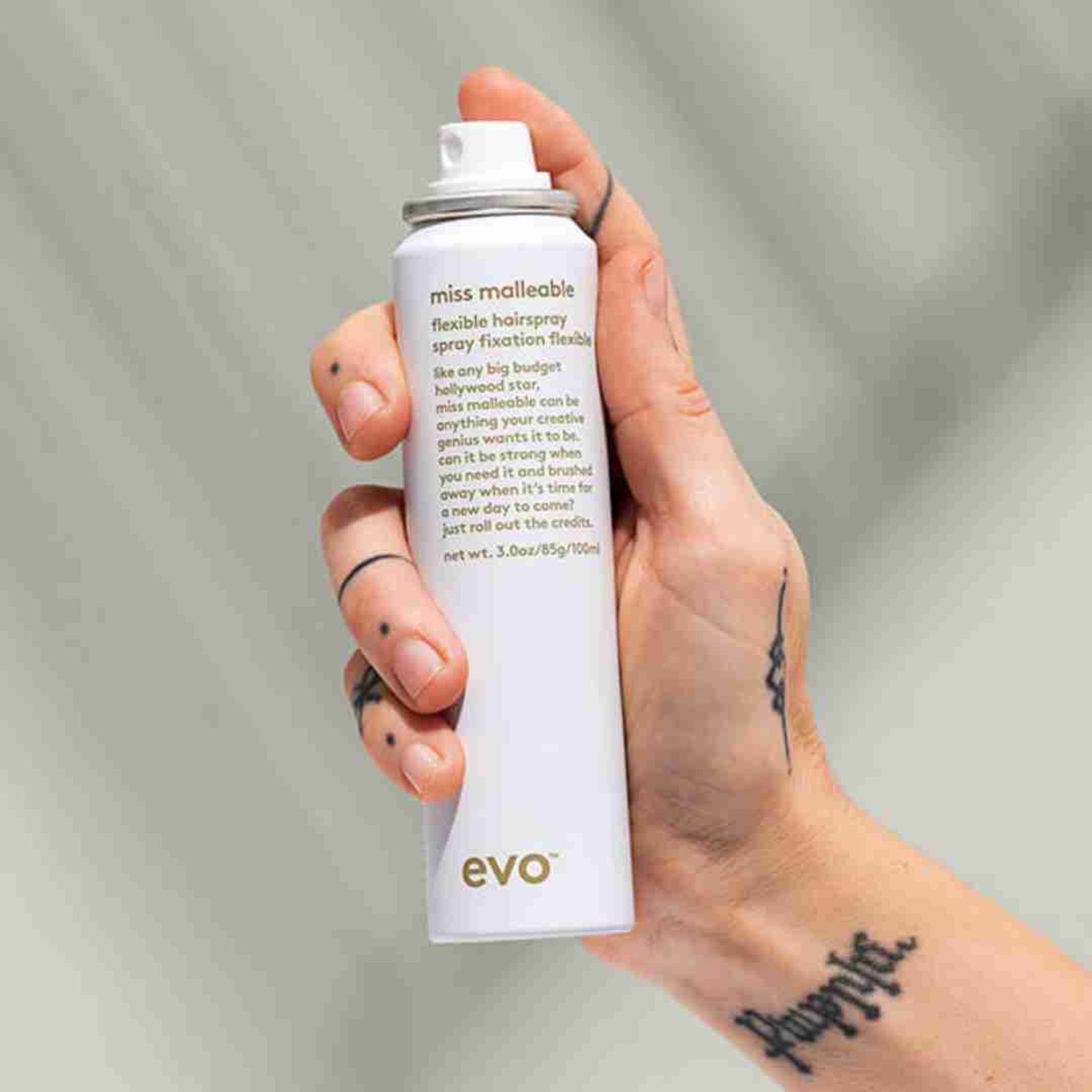 Evo. Miss Malleable Spray Fixation Flexible - 100 ml - Concept C. Shop