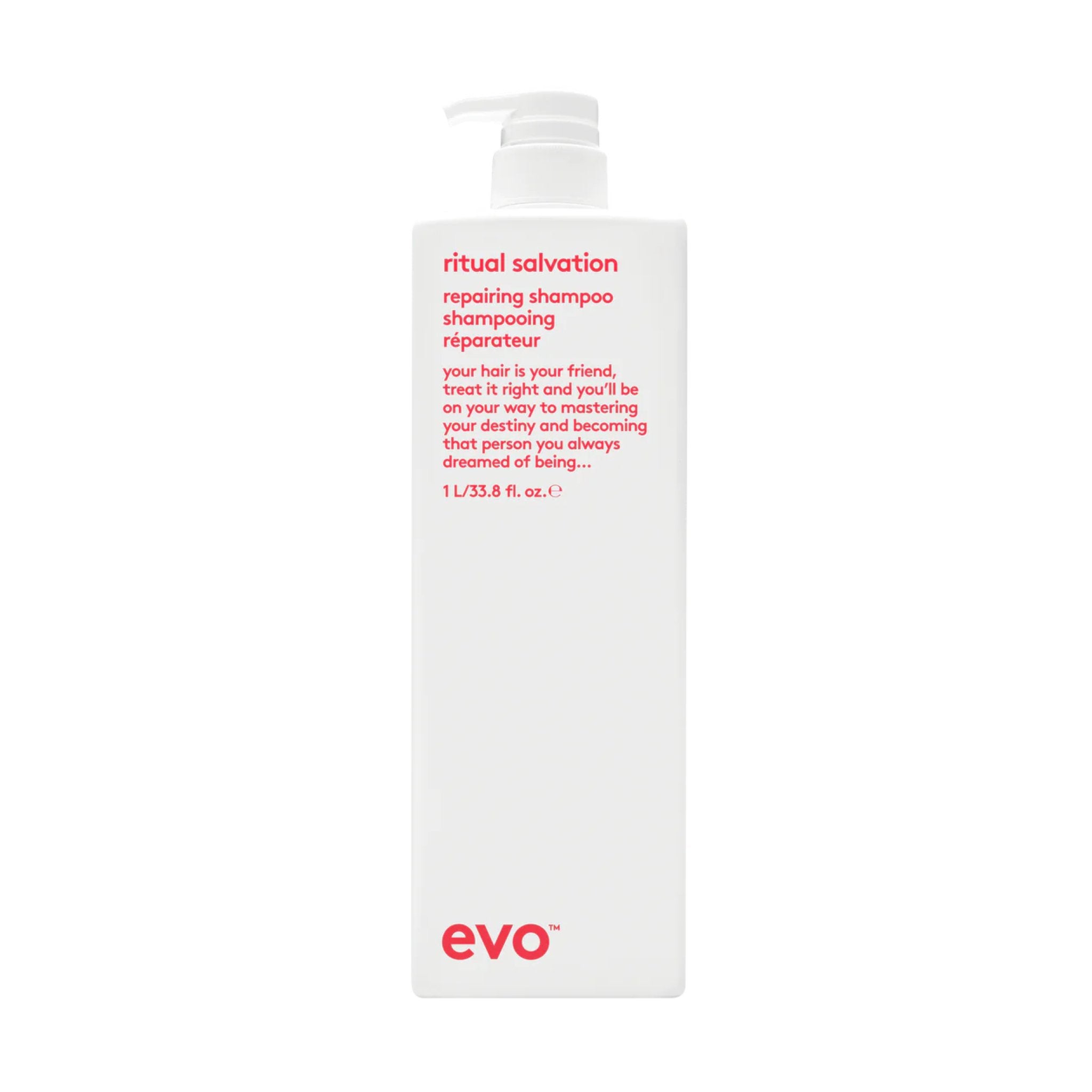 Evo. Ritual Salvation Shampoing Réparateur - 1000 ml - Concept C. Shop