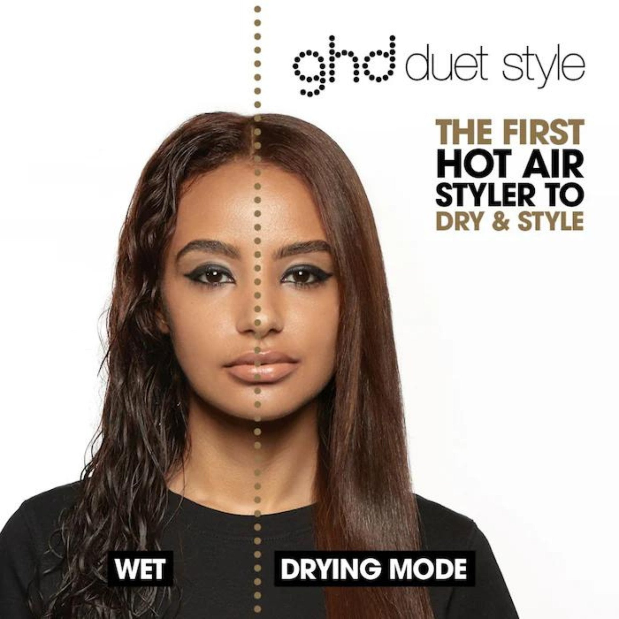 GHD. Outil coiffant 2-en-1 à air chaud Duet Style - Blanc - Concept C. Shop