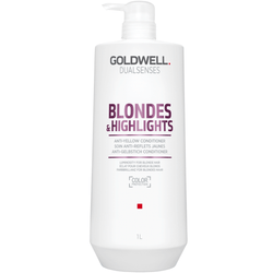 Goldwell. Dual Senses Blondes & Highlights Revitalisant Anti-Reflets Jaunes - 1000 ml - Concept C. Shop