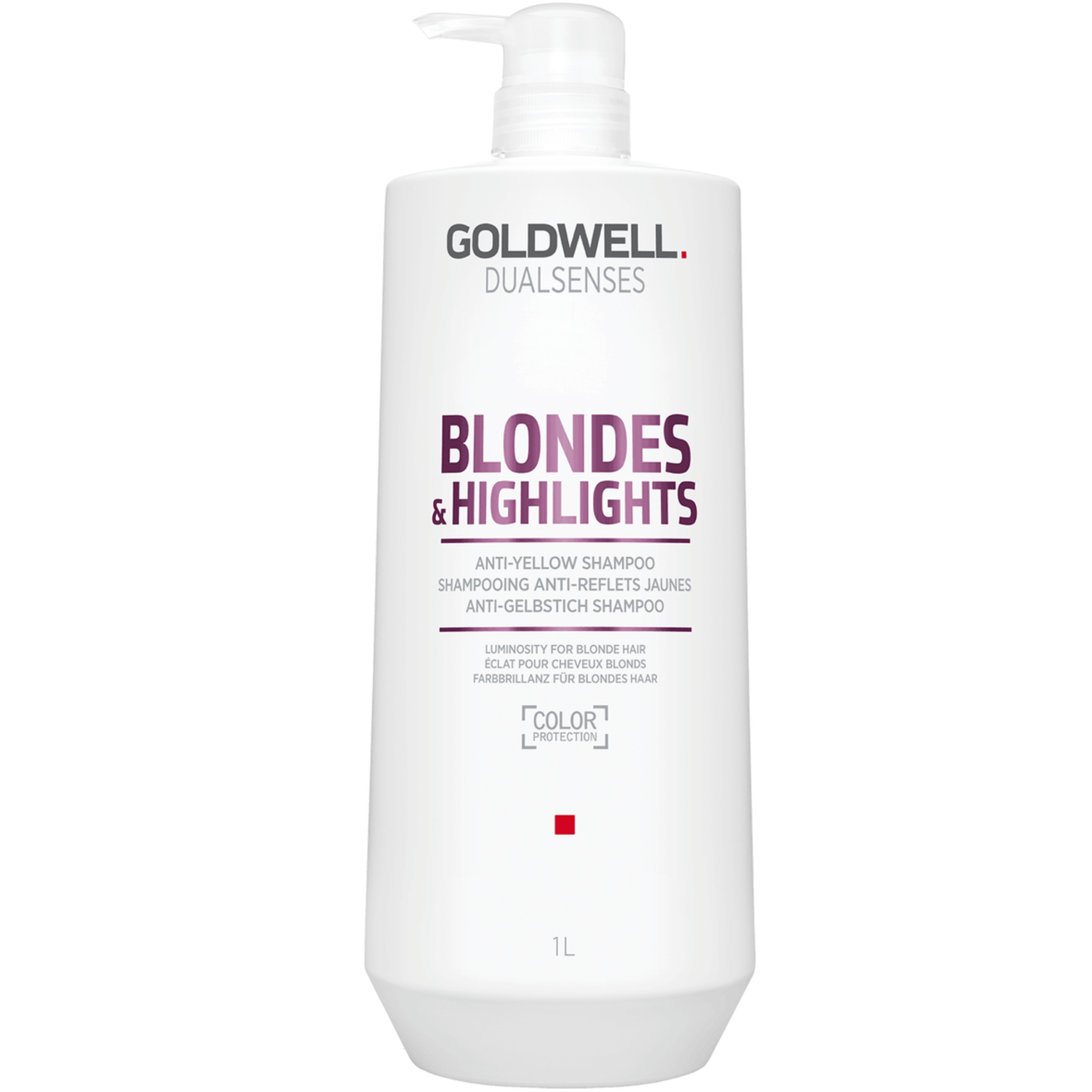 Goldwell. Dual Senses Blondes & Highlights Shampoing Anti-Reflets Jaunes - 1000 ml - Concept C. Shop