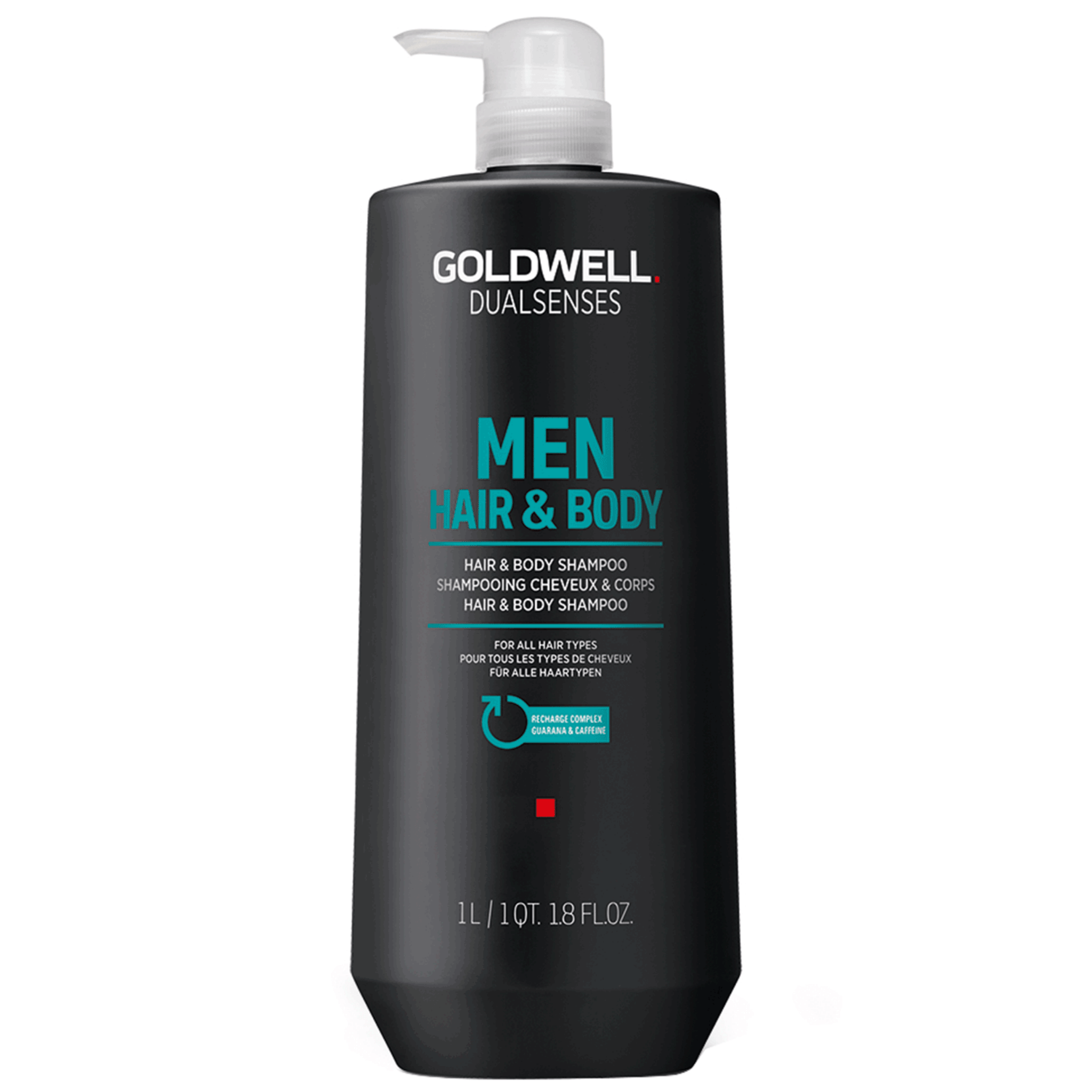 Goldwell. Dual Senses Men Shampoing Cheveux et Corps - 1000ml - Concept C. Shop