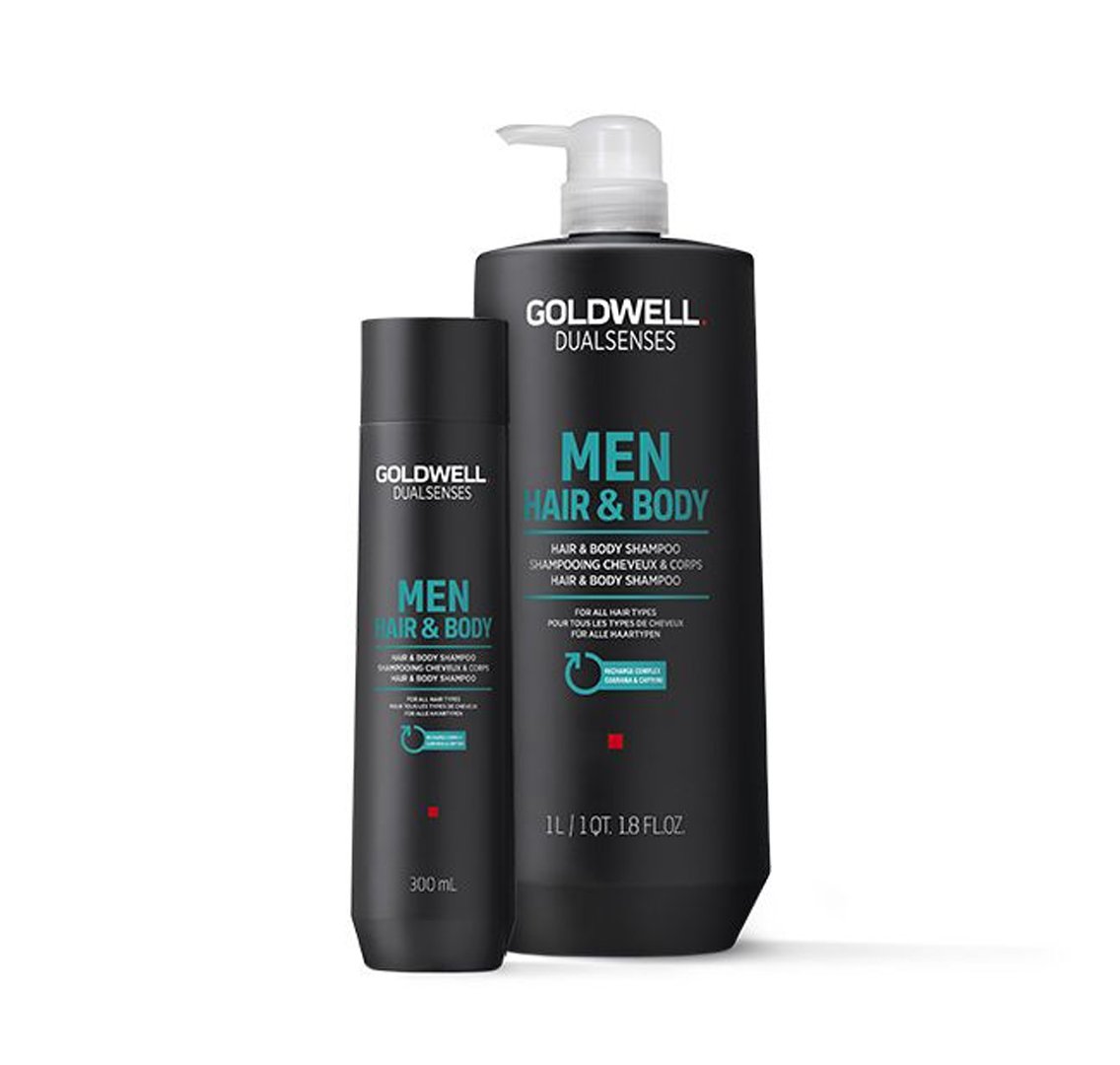 Goldwell. Dual Senses Men Shampoing Cheveux et Corps - 300 ml - Concept C. Shop