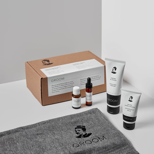 Groom. Coffret Découverte - Soins du Rasage - Concept C. Shop