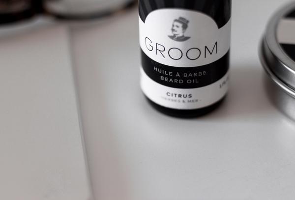Groom. Huile à barbe Citrus - 30ml - Concept C. Shop