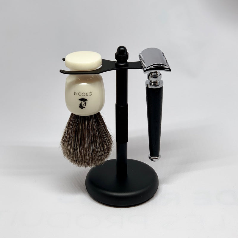Groom. Support à blaireau et rasoir - Concept C. Shop