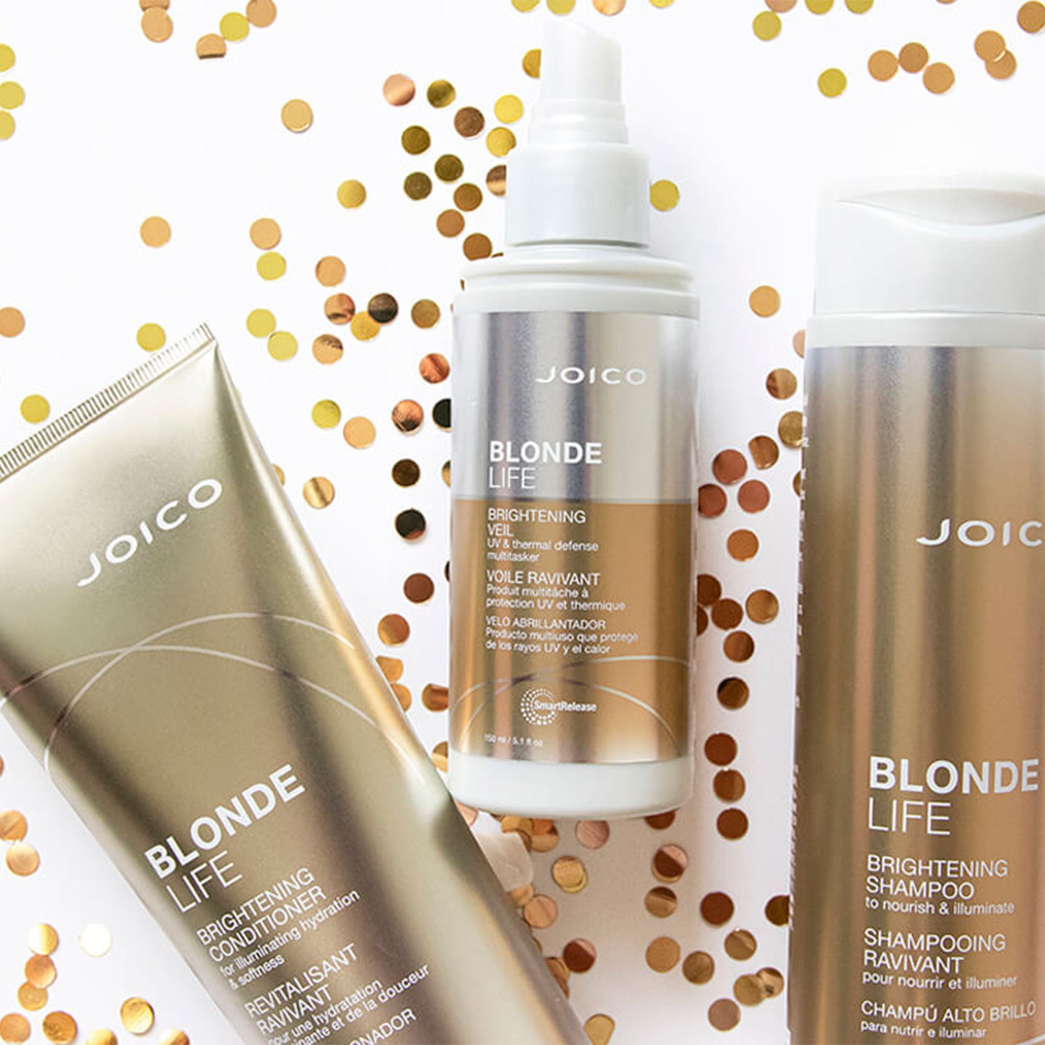 Joico. Shampoing Ravivant Blonde Life - 300 ml - Concept C. Shop