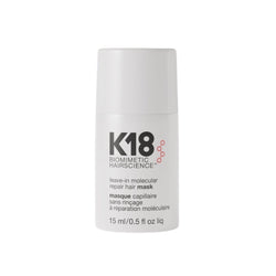 K18. Masque Sans Rinçage à Réparation Moleculaire - 15 ml (en solde) - Concept C. Shop