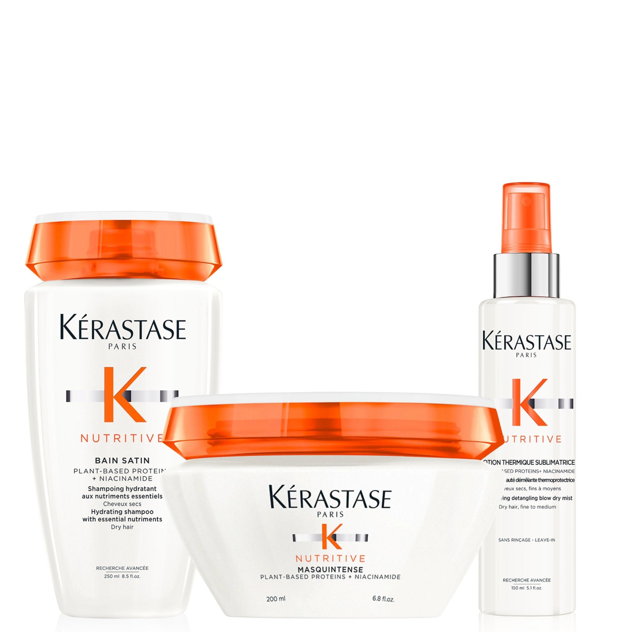 Kérastase. Nutritive Routine Hydratation Intense pour Cheveux Fins à Moyens - Concept C. Shop