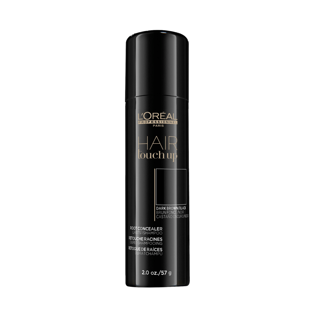 L Oreal Professional. Hair Touch Up Dark Brown Black 57g