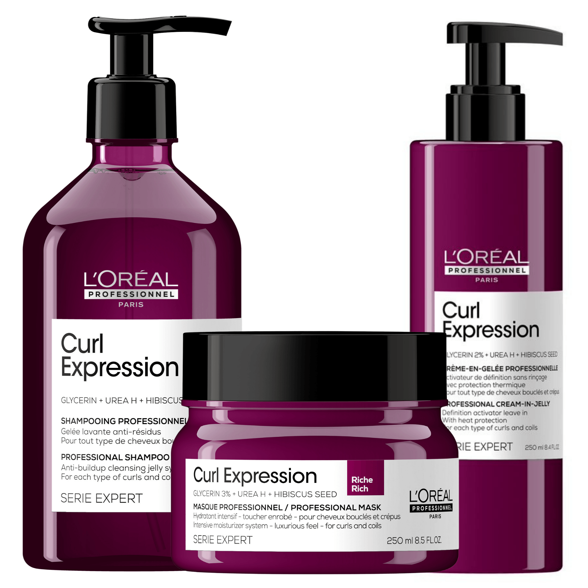 L'Oréal Série Expert. Ensemble Curl Expression pour Cheveux Crépus - Concept C. Shop
