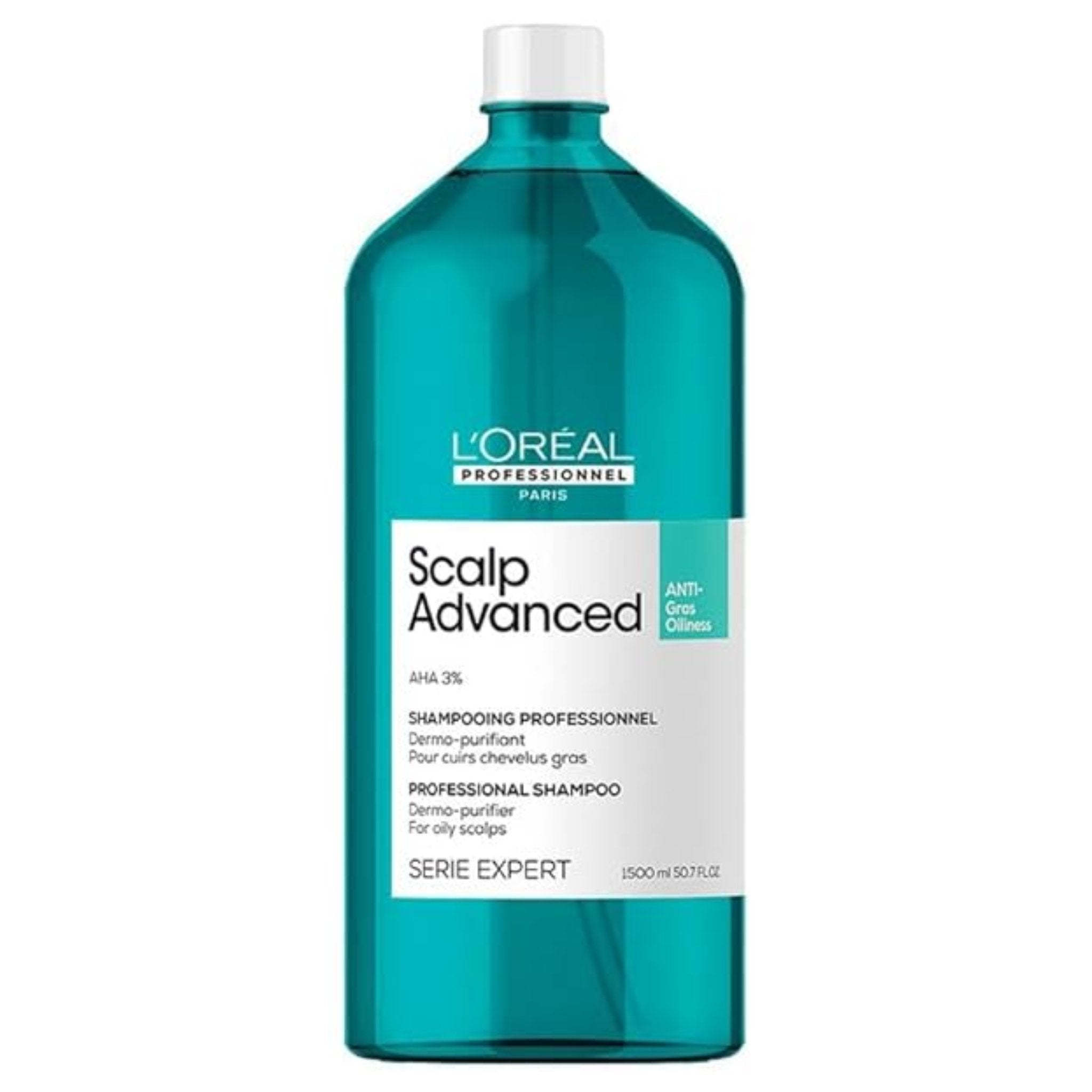 L'Oréal Série Expert. Shampoing Anti-Gras Scalp Advanced - 1500 ml - Concept C. Shop