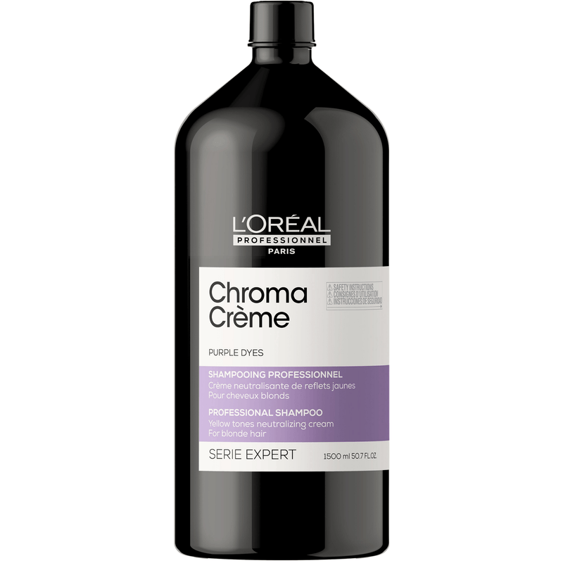 L'Oréal Série Expert. Shampoing Violet Chroma Crème - 1500 ml - Concept C. Shop