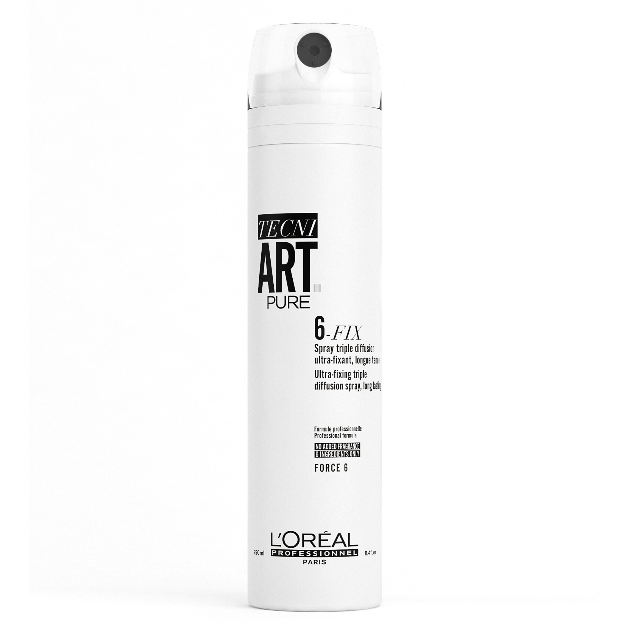 L'Oréal. Tecni.Art Spray Triple Diffusion 6-Fix Pure - 250 ml