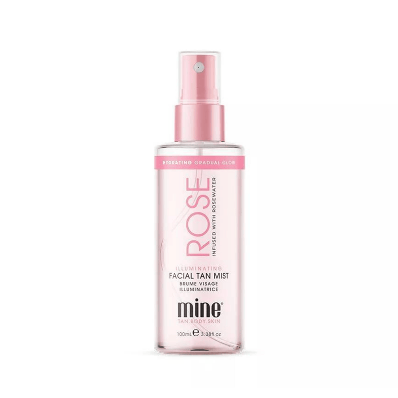 MineTan. Brume Autobronzante Illuminatrice à la Rose pour le Visage - 100 ml - Concept C. Shop
