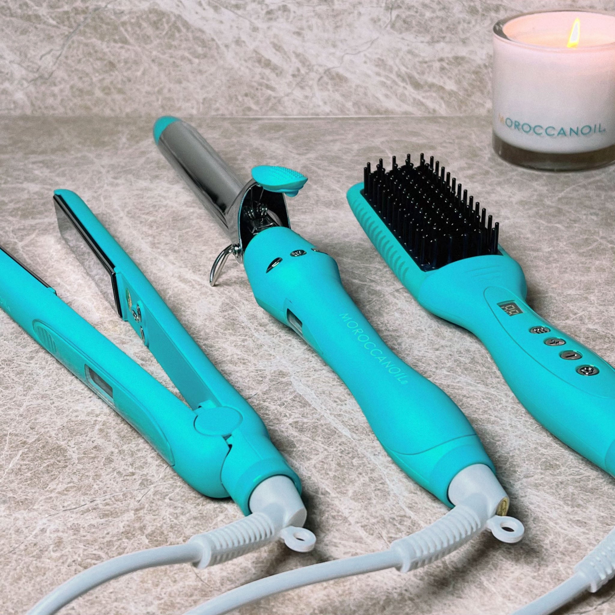 Moroccanoil. Turquoise Titanium Flat Iron 1